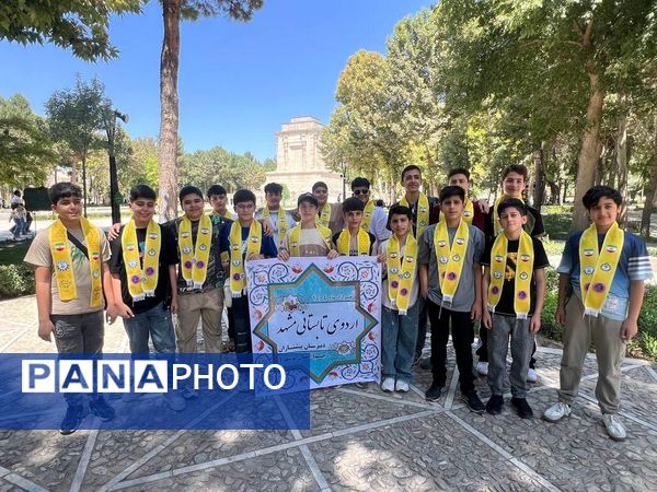 اردوی تابستانی مشهد مقدس دبیرستان پیشتازان جم