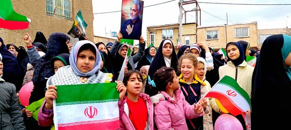 راهپیمایی ۲۲ بهمن در علی‌آباد