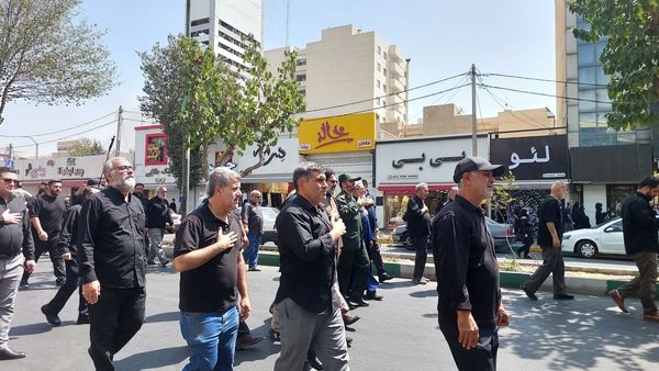 فردیس میزبان پیاده‌روی پرشور جاماندگان اربعین شد