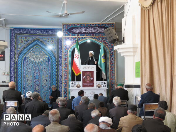 نماز عبادی سیاسی جمعه در خلیل آباد