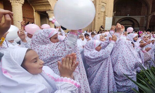 روزه‌اولی‌ها در آباده جشن گرفتند