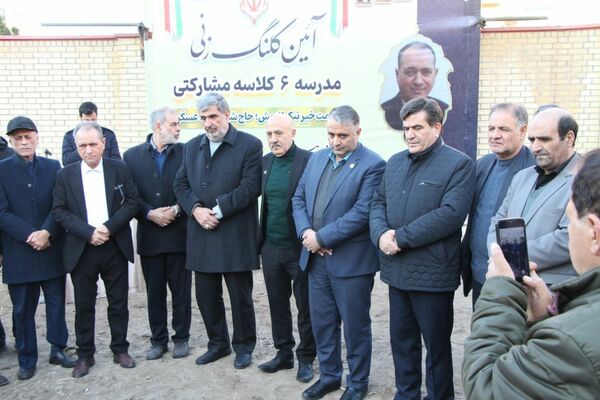 آغاز عملیات احداث مدرسه ۶ کلاسه خیرساز در ناحیه ۴ تبریز با اعتبار ۴۰ میلیارد تومان