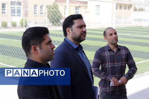 مانور بازگشایی مدارس در شهرستان گرمه 