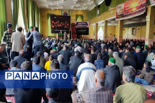 برگزاری مراسم سوگواری شهادت امام جعفر صادق(ع) در شهر بار حضور معاون پارلمانی رئیس جمهوری