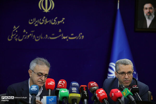 نشست خبری مدیرکل بیماری های واگیردار و مدیر کل تغذیه وزارت بهداشت