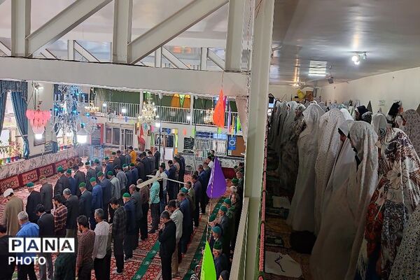 اقامه نماز عبادی سیاسی جمعه اردیبهشت ماه در شهر بار نیشابور
