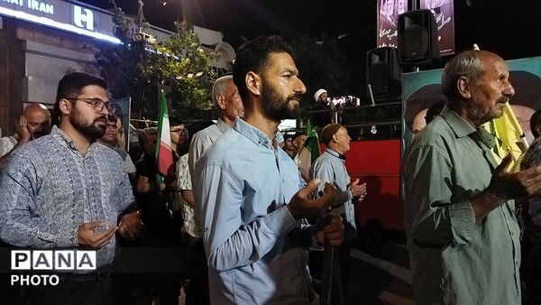 نود و نهمین شب از اجتماعات مردمی نیشابور 
