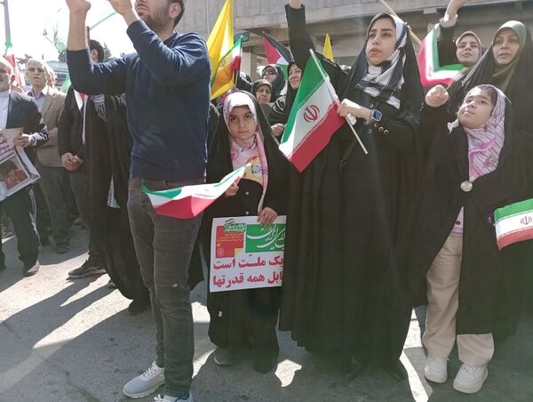 حضور پرشور کودکان در راهپیمایی روز قدس شهرستان قائمشهر