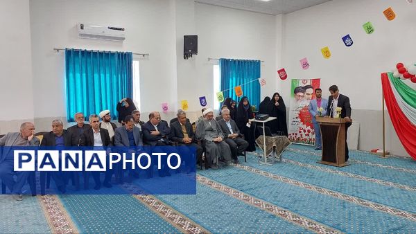 نماز خانه دبستان شاهد علی بن ابی طالب(ع) مهریز افتتاح شد