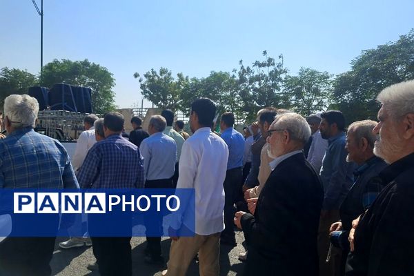 همبستگی مردم ولایتمدار نسیم‌شهر در راهپیمایی علیه رژیم صهیونیستی