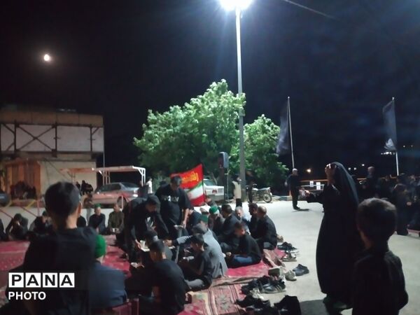 شب عاشورا به نام  و یادحسین در شهر بار