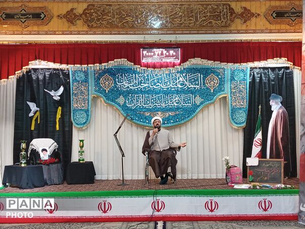 اجتماع بزرگ دختران سید علی در مهدیه شهرستان نیشابور 