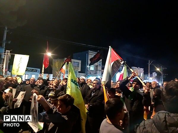 حضور پرشور و گسترده مردم فهیم جاجرم در میدان امام خمینی (ره)