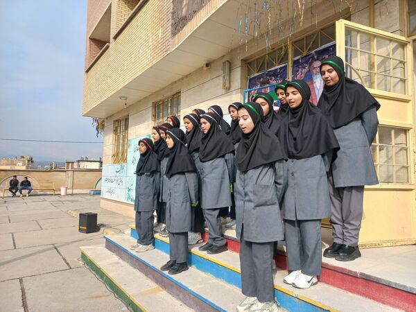 مراسم جشن و سرور در مدارس شهرستان سیروان 