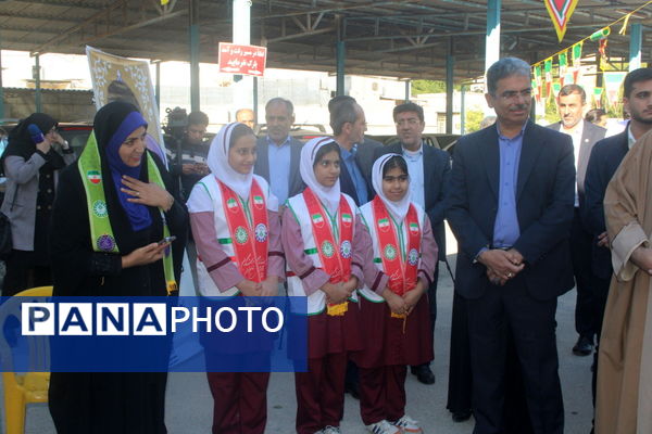 تجلیل از دانش‌آموزان تراز انقلاب اسلامی استان بوشهر