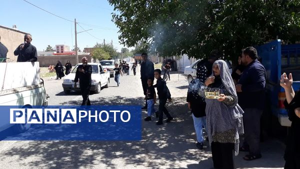 عزاداری روز تاسوعای حسینی در شهرستان بام و صفی آباد