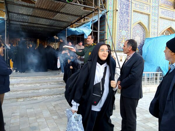 اردوی راهیان نور دانش‌آموزان ناحیه 2 قم