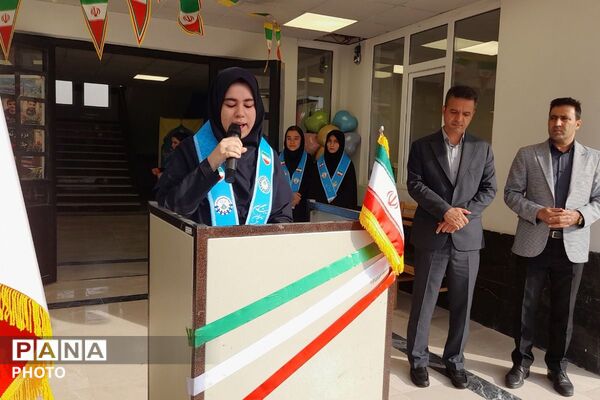 آغاز فصل تازه تعلیم و تربیت در مدرسه‌ای نو؛ افتتاح دبیرستان نمونه دولتی مولود کعبه به دست مدیر آموزش‌وپرورش