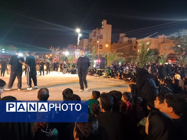 مراسم شام غریبان درناحیه 6 مشهد