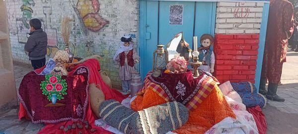 جشن باشکوه چله خرد در روستای عارف آباد کاشمر