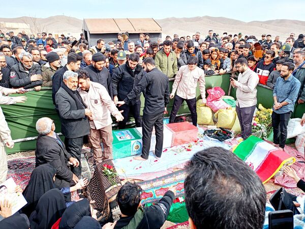 تشییع با شکوه شهید جوادحسن زاده شهید مرزبانی فراجا