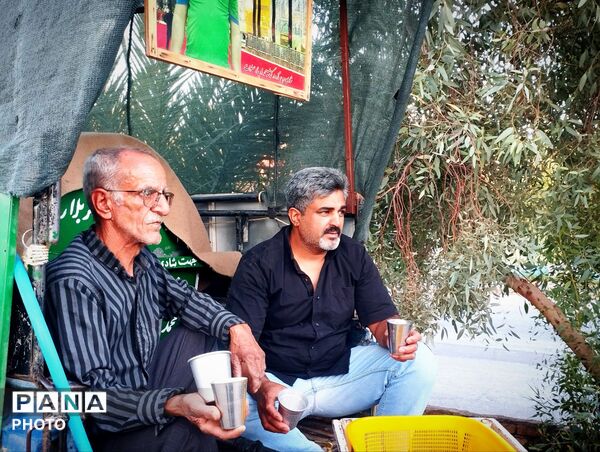 شهداد غرق در شور حسینی