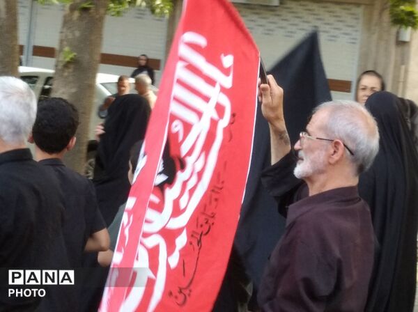 حضور پرشور مردم ملایر در آیین جاماندگان اربعین حسینی (ع)