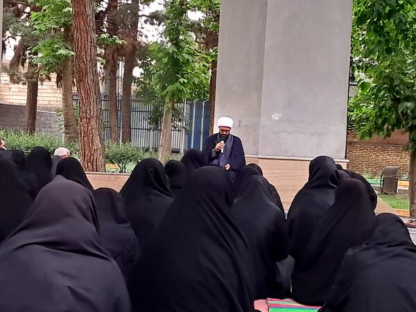 مراسم شهادت امام محمد باقر (ع) درکنار شهدای گمنام پارک وحدت آشخانه