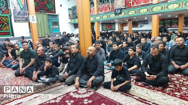 حضور استاندار خراسان جنوبی در جمع عزاداران روستاهای « رزگ » و « شوکت آباد » بیرجند 