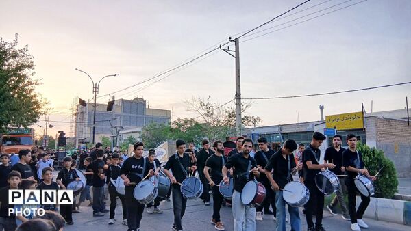 نوای احلی من العسل به یاد قاسم کربلا در جعفرآباد