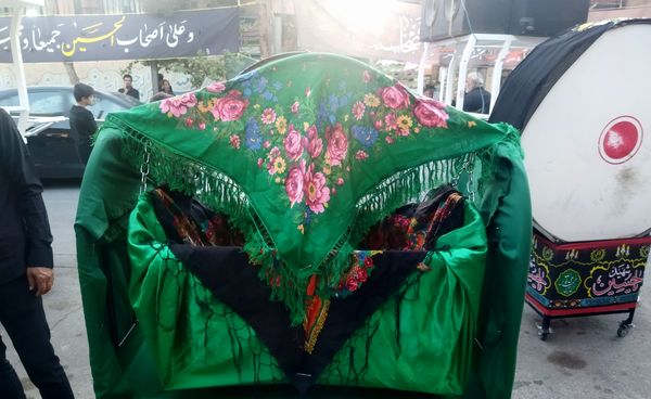 برگزاری هیئت عزاداری سید شهدا اباعبداللّه حسین (ع) در خلیل آباد 
