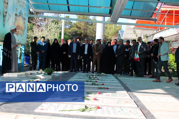 تجدید میثاق جودوکاران قم با شهدا