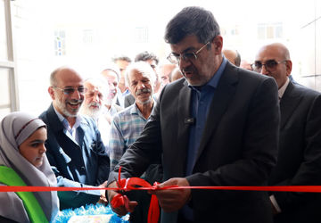 آیین افتتاح آموزشگاه ۶ کلاسه جهانفر شهرستان میبد