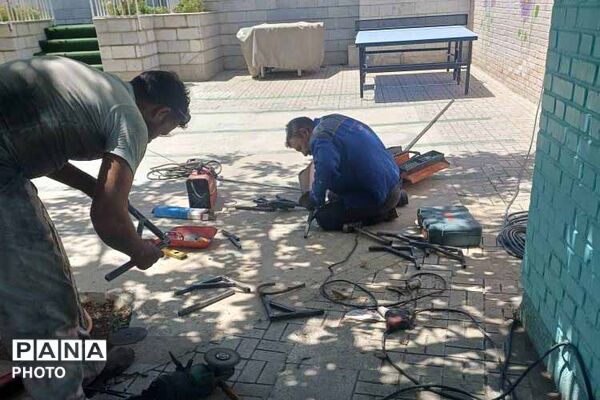 مدرسه ایمان بجنورد برای آغاز سال تحصیلی آماده شد