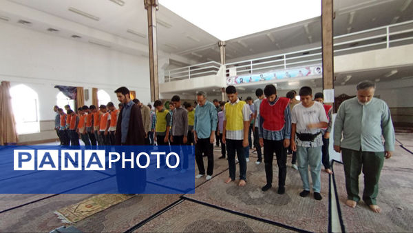 اعزام دانش‌آموزان دبیرستان ائمه طاهرین(ع) شهر جعفریه قم به اردوگاه ملاصدرا