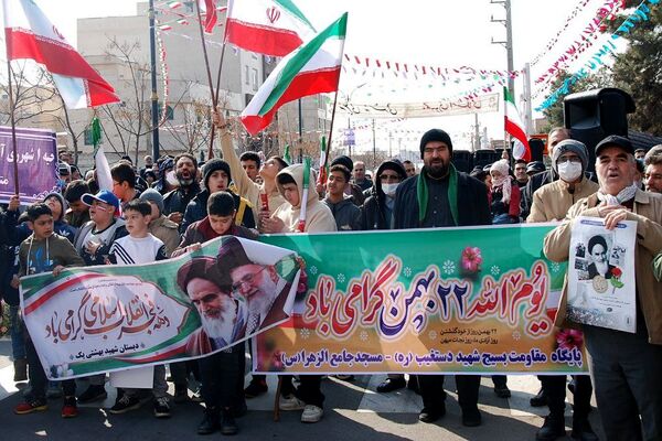 راهپیمایی ۲۲ بهمن در قیامدشت