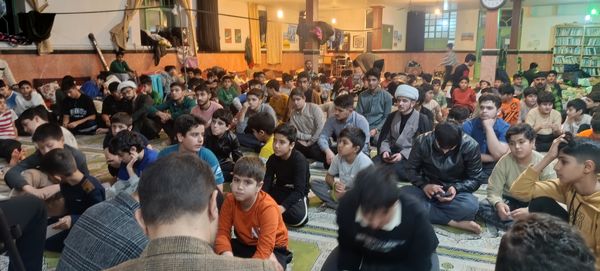 روز دوم اعتکاف پسران آشخانه 