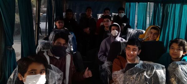 بازدید دانش‌آموزان دبیرستان شهید صدوقی از مرکز هوانوردی پردیس