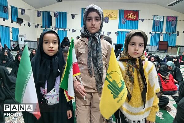 مهر و مقاومت کودکان و نوجوانان دیشموک به یاد شهدای میناب