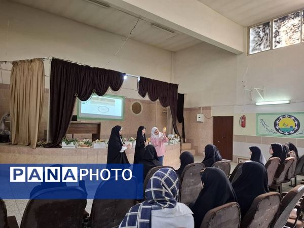 اجرای طرح پایگاه تابستانی در دبیرستان حدیث کسا ناحیه یک شهرری