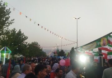 جشن غدیر یک کیلومتری  درزرقان 