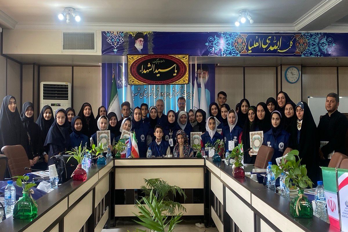 تقدیر از پنجاه دانش‌آموز خبرنگاران فعال پانا سال تحصیلی ۱۴۰۳-۱۴۰۴ شهریار 