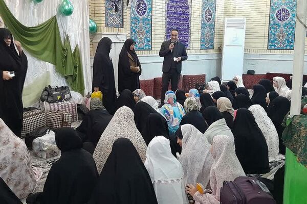 مراسم اختتامیه اعتکاف دانش آموزی در ناحیه دو شهرری 
