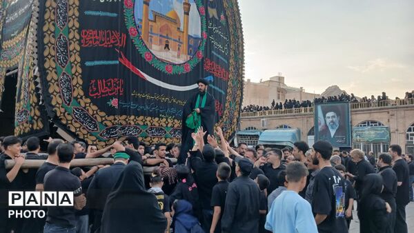 آیین دیرینه نخل برداری آخر ماه صفر در شهرستان تفت