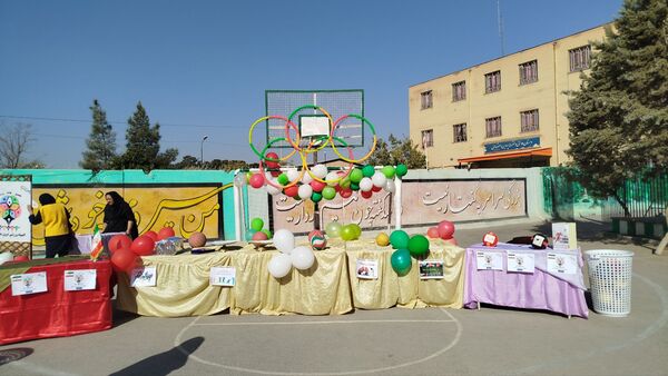المپیاد ورزشی درون مدرسه‌ای در دبیرستان عطیه