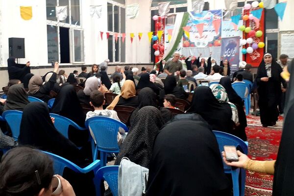 برگزاری جشن به مناسبت ولادت حضرت معصومه(س) در امام زاده لطیف نسیم‌شهر
