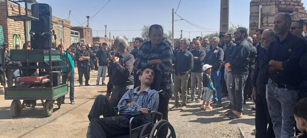 عزاداری ظهر عاشورا در روستای حسن آباد بلهر 
