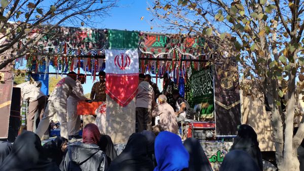  بدرقه باشکوه شهید خوشنام دفاع مقدس در سرخس