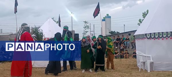 آیین شبیه‌خوانی در شهرستان محمودآباد