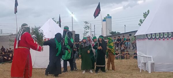 آیین شبیه‌خوانی در شهرستان محمودآباد